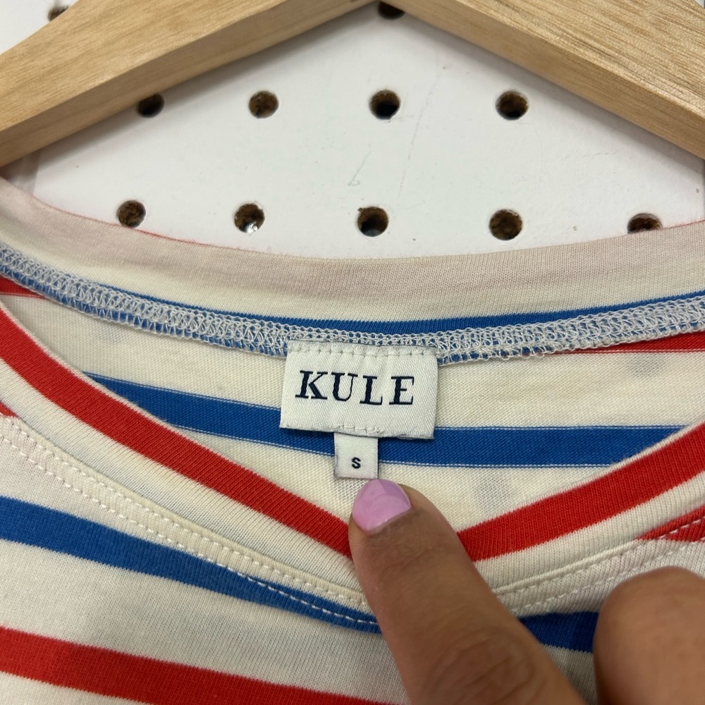 Kyle The Modern White True Poppy
Women's Striped T-Shirt - Picture 3 of 5